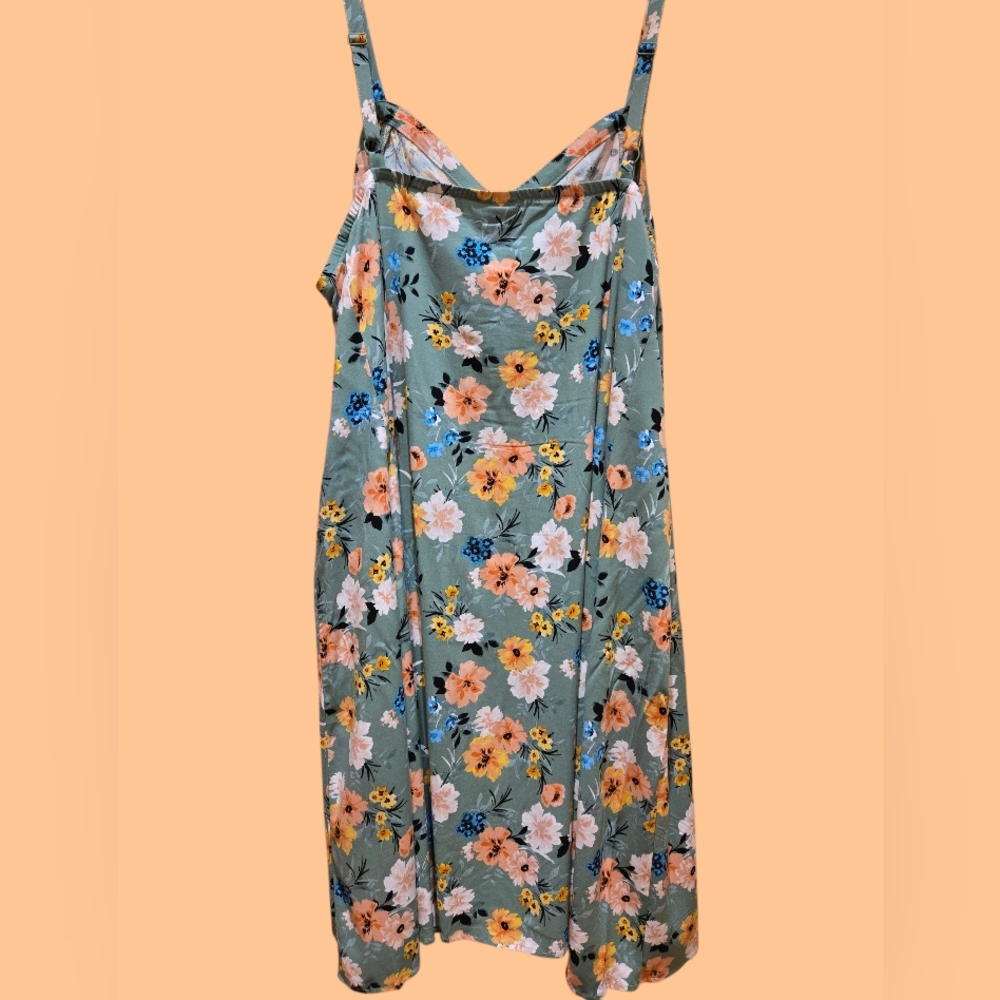 Torrid Challis Fit&Flare Sundress 3X - Picture 3 of 11